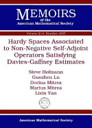 Hardy Spaces Associated to Non-negative Self-adjoint Operators Satisfying Davies-Gaffney Estimates