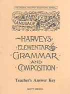 Harveys Elementary Grammar Key