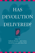 Has Devolution Delivered?