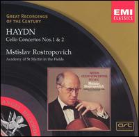 Haydn: Cello Concertos Nos. 1 & 2 - Benjamin Britten (candenza); Mstislav Rostropovich (cello); Mstislav Rostropovich (candenza);...