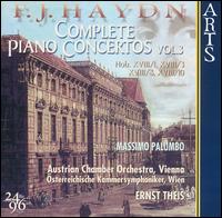 Haydn: Complete Piano Concertos, Vol. 3 - Massimo Palumbo (piano); Austrian Chamber Orchestra, Vienna; Ernst Theis (conductor)