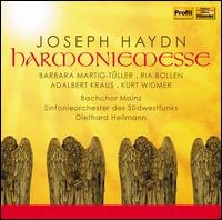 Haydn: Harmoniemesse - Adalbert Kraus (tenor); Barbara Martig-Tuller (soprano); Kurt Widmer (bass); Ria Bollen (alto);...
