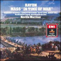 Haydn: Mass "In Time of War" - Carolyn Watkinson (alto); Hansjurgen Scholze (organ); Keith Lewis (tenor); Margaret Marshall (soprano); Robert Holl (bass); MDR Leipzig Radio Chorus (choir, chorus); Staatskapelle Dresden; Neville Marriner (conductor)