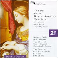 Haydn: Masses - Academy of Ancient Music; Carolyn Watkinson (contralto); Christopher Hogwood (organ); David Thomas (bass);...
