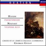 Haydn: Paukenmesse; Mozart: Vespers