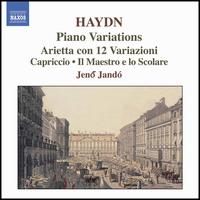 Haydn: Piano Variations - Jen� Jand� (piano); Zsuzsa Kollar (piano)