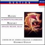 Haydn: Sch�pfungsmesse; Mozart: Spaur-messe
