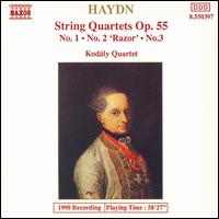 Haydn: String Quartets, Op. 55 - Kod�ly Quartet