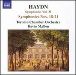 Haydn: Symphonies Nos. 18-21