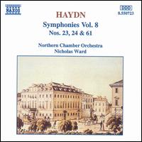 Haydn: Symphonies Nos. 23, 24 & 61 - Northern Chamber Orchestra; Nicholas Ward (conductor)