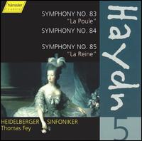 Haydn: Symphonies Nos. 83-85 - Heidelberger Sinfoniker; Thomas Fey (conductor)