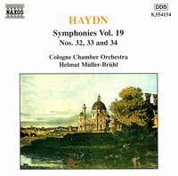 Haydn: Symphonies, Vol. 19 - Cologne Chamber Orchestra; Helmut M�ller-Br�hl (conductor)