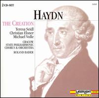 Haydn: The Creation - Christian Elsner (tenor); Michael Volle (baritone); Roland Bader (harpsichord); Teresa Seidl (soprano);...
