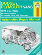 Haynes: Dodge Full-Size Vans, 1971-1996