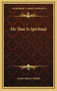 He That Is Spiritual
