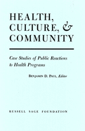 Health Culture and Community