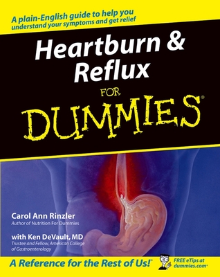 Heartburn & Reflux for Dummies - Rinzler, Carol Ann, and DeVault, Ken