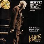 Heifetz Collection, Vol. 46: The Final Recital