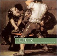 Heifetz Plays Beethoven & Vieuxtemps - Jascha Heifetz (violin)