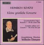 Heinrich Sch�tz: Kleine geistliche Konzerte