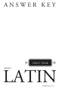 Henle Latin First Year Answer Key