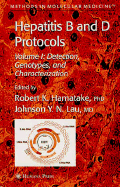 Hepatitis B and D Protocols: Volume 1: Detection, Genotypes, and Characterization