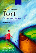 Hepple and Matthews' Tort: Cases and Materials
