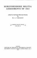 Herefordshire Militia Assessments of 1663