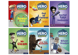 Hero Academy: Oxford Level 8, Purple Book Band: Mixed pack