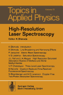 High-resolution laser spectroscopy