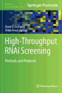 High-Throughput Rnai Screening: Methods and Protocols
