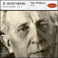 Hilding Rosenberg: Piano Works, Vol. 2 - Mats Widlund (piano)