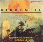 Hindemith: Mathis der Maler; Konzertmusik for Brass & Strings