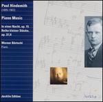 Hindemith: Piano Music - Werner Bartschi (piano)