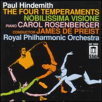 Hindemith: The Four Temperaments; Nobilissima Visione - Royal Philharmonic Orchestra; James DePreist (conductor)