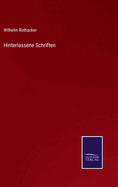 Hinterlassene Schriften