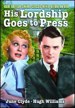 His Lordship Goes to Press