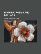 Historic Poems and Ballads