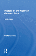History of the German General Staff