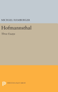 Hofmannsthal: Three Essays