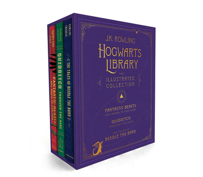Hogwarts Library: The Illustrated Collection - Rowling, J K, and Lomenech Gill, Olivia (Illustrator), and Gravett, Emily (Illustrator)