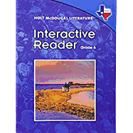 Holt McDougal Literature: Interactive Reader Grade 6