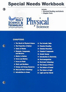 Holt Science & Technology: Physical Science: Special Needs Workbook
