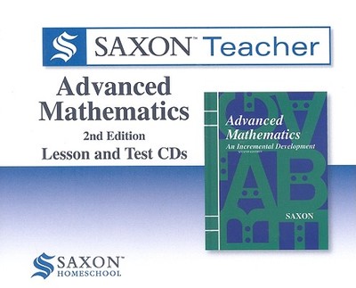 Homeschool Advanced Math 2nd Edition Teacher Lesson and Test Cds - Saxon