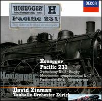 Honegger: Orchestral Works - Zurich Tonhalle Orchestra; David Zinman (conductor)