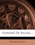 Honore de Balzac