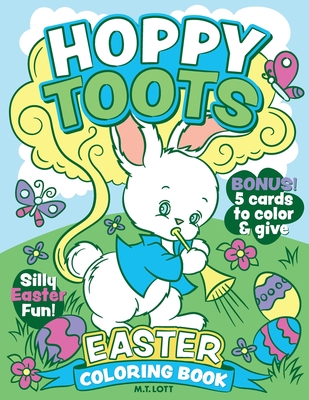 Hoppy Toots Easter Coloring Book - 