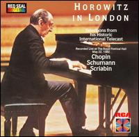Horowitz in London - Vladimir Horowitz (piano)