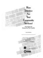 How Effective Are Your Community Services?: Procedures for Measuring Their Quality - Hatry, Harry P (Editor), and Blair, Louis H (Editor), and Fisk, Donald M (Editor)