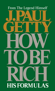 How to be rich